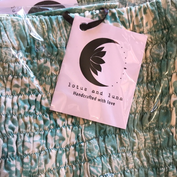 Lotus & Luna Harem Pants in Ocean - Picture 9 of 17